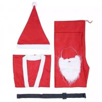 НОВ костюм на Дядо Коледа!, снимка 3 - Костюми - 38861258