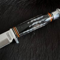Голям ловен, кемпинг нож Marbles Horn MR448., снимка 3 - Ножове - 43780016
