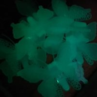 6 бр флуоресцентни стикери светещи в тъмното пеперуди за стена, снимка 5 - Декорация за дома - 26981903
