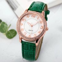 Страхотен нов дамски ръчен часовник с кожена каишка., снимка 2 - Дамски - 43078327