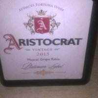 aristocrat vintage-platinium label-празно шише за колекция, снимка 2 - Колекции - 27648605