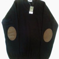 Мъжки пуловер Nobel League, размер L, 52-54 EUR, черен - напълно нов - само по телефон!, снимка 1 - Пуловери - 36947466