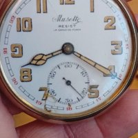 Уникален джобен Musette,WW1,военен часовник, снимка 1 - Антикварни и старинни предмети - 43925166