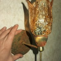 Ретро стенен лампион, снимка 1 - Антикварни и старинни предмети - 43545343