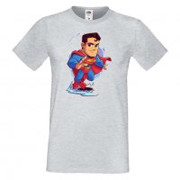 Мъжка тениска DC Superman Star Wars Игра,Изненада,Подарък,Геймър, , снимка 11 - Тениски - 36808493
