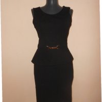 Черна рокля Италия , снимка 4 - Рокли - 28754909