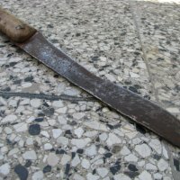 Стар овчарски нож с кания, снимка 2 - Антикварни и старинни предмети - 28460968