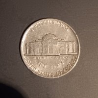 5 цента 1981 САЩ Томас Джеферсън , снимка 2 - Нумизматика и бонистика - 43545607