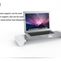 Алуминиева Стойка за Лаптоп/Монитор за Бюро Apple iMac  / Лаптоп MacBook Pro AiR за работно бюро, снимка 10 - Монитори - 26023287