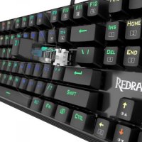 Клавиатура Геймърска USB Redragon Partryusa K570 Механична клавиатура с RGB Подсветка, снимка 4 - Клавиатури и мишки - 33471365