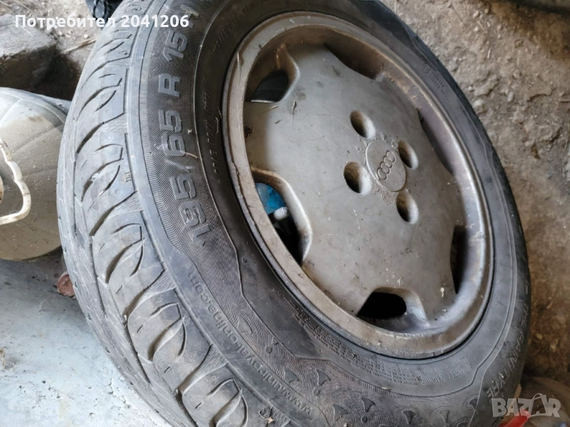 Джанти Алуминиеви с гуми продавам , снимка 1