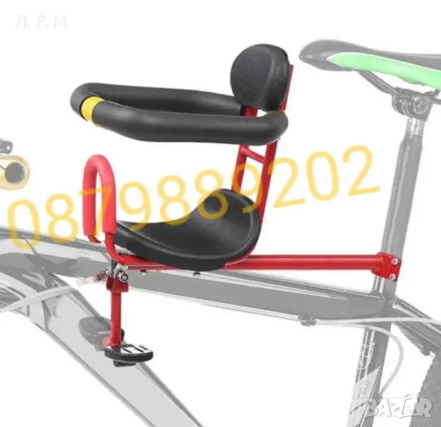 Детска седалка ,,столче,, за Велосипед за дете (предна рамка ) , снимка 1