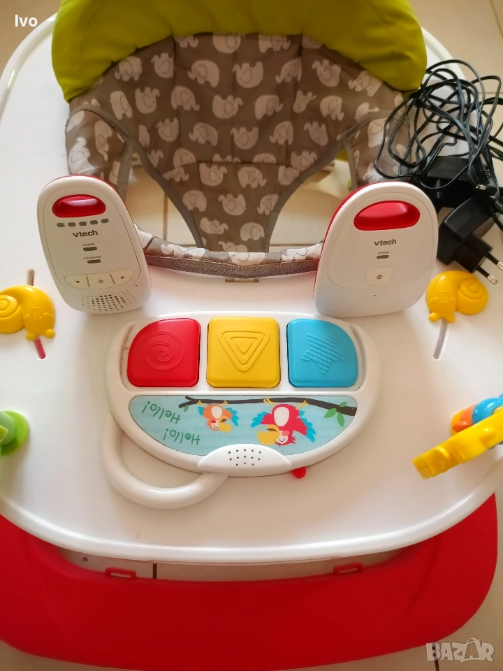 Проходилка + бебефон , снимка 1