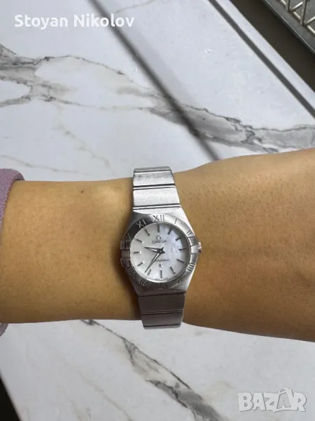 Дамски часовник OMEGA Constellation Mother of Pearl , 24mm, снимка 1