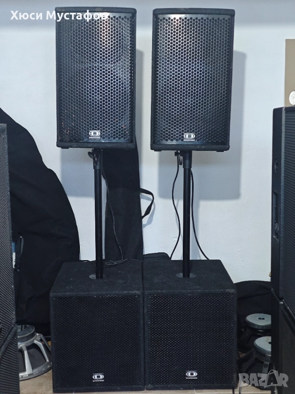 Комплект 15" Баси + 12" Топове, снимка 1