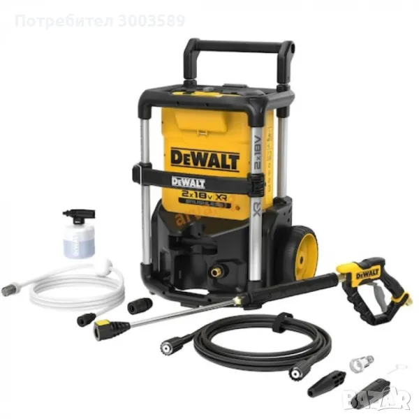 Акумулаторна Водоструйка на батерии Dewalt DCMPW1600N 18V, снимка 1