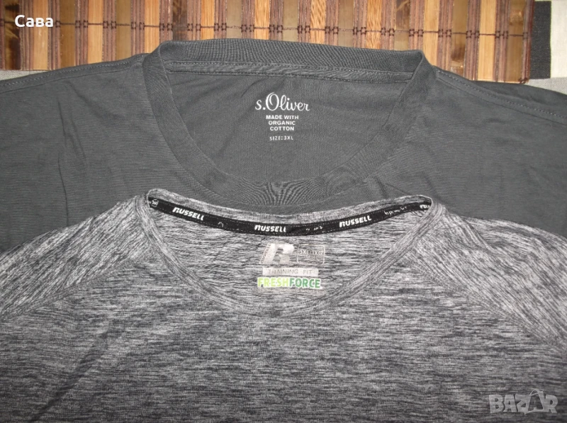 Тениски S.OLIVER, RUSSELL ,SALOMON мъжки,2-3ХЛ, снимка 1