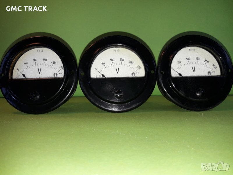 Волтмер 0-250V DC 4бр, снимка 1