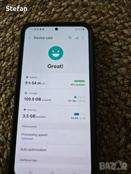 Samsung S22+ внос от САЩ., снимка 1