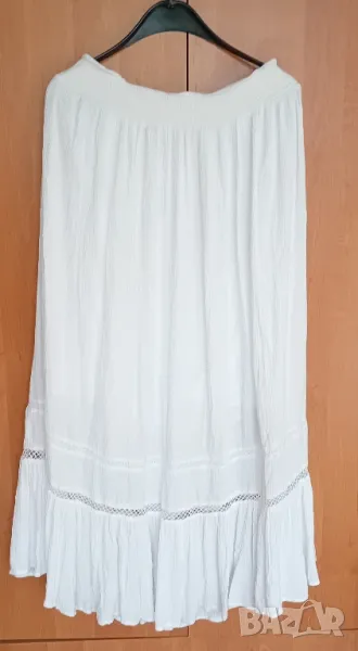 Дълга бяла пола Esprit , снимка 1