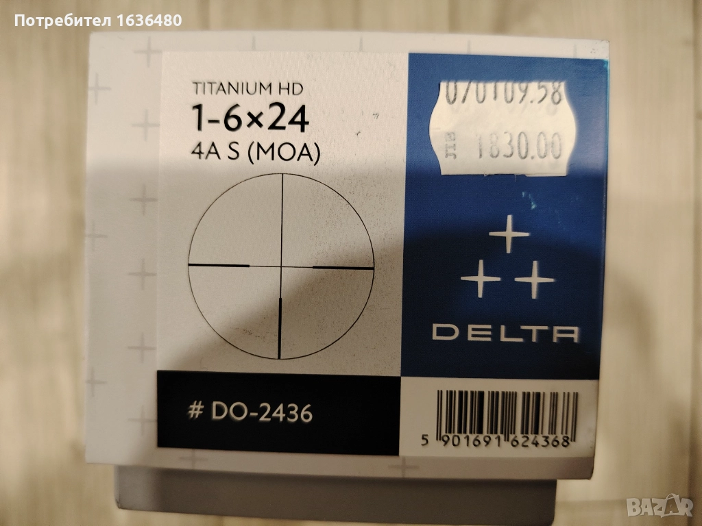 Оптика DELTA HD 1-6x24, снимка 1