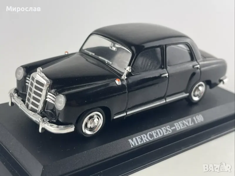 1:43 Mercedes-Benz 180 КОЛИЧКА ИГРАЧКА МОДЕЛ, снимка 1
