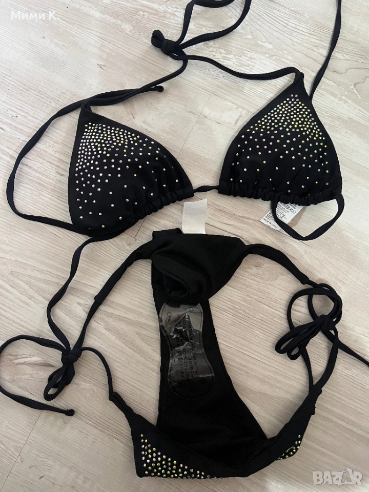 Бански с камъни от две части, снимка 1