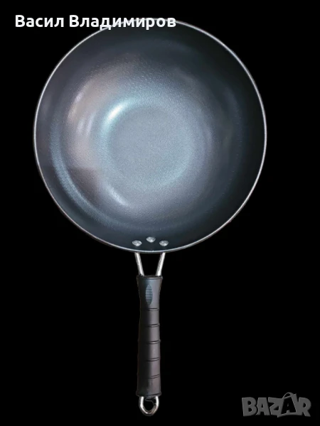 Тиган за готвене с незалепващо тефлоново покритие, 30см диаметър, снимка 1