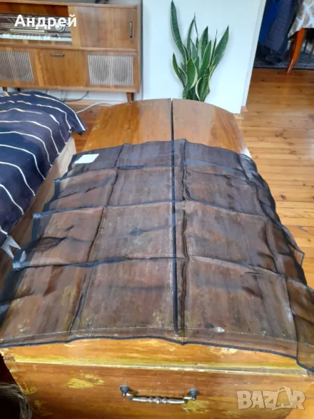 Стара траурна кърпа за глава, снимка 1