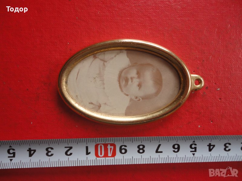 Немска позлатена бронзова рамка за снимка снимки 2, снимка 1