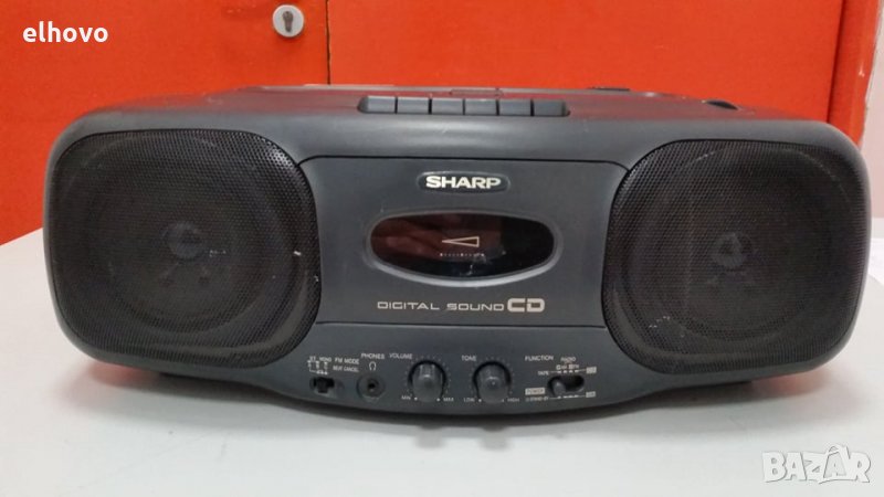 Радиокасетофон Sharp QT-CD44, снимка 1
