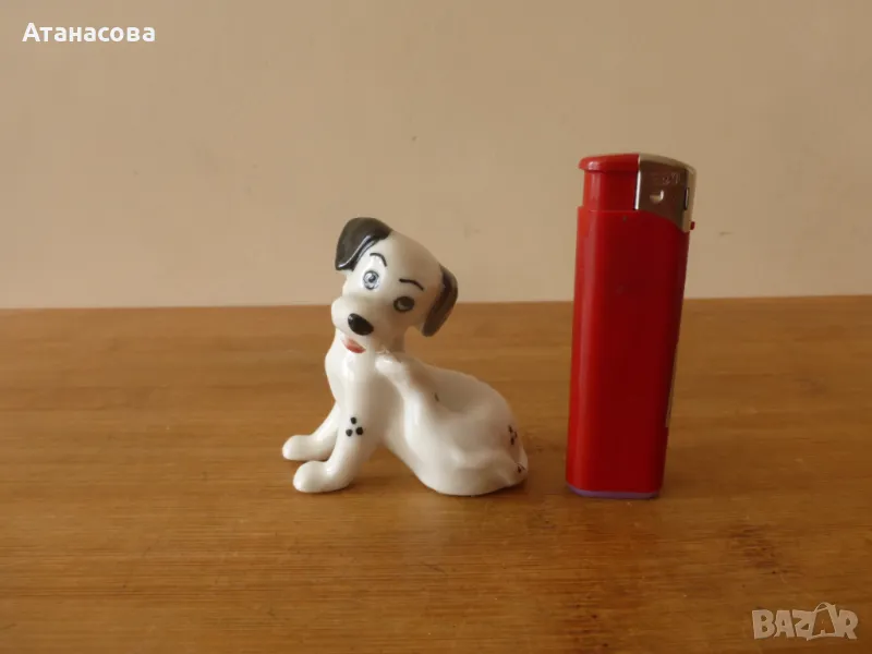 Порцеланова фигура Куче Далматин, снимка 1