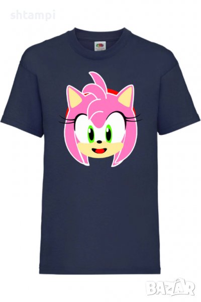 Детска тениска SONIC AMY,Соник,Игра,Изненада,Подарък,Празник,Повод, снимка 1