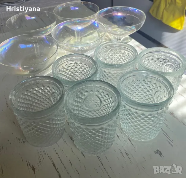 Комплекти стъклени чаши, снимка 1