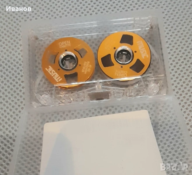 Аудио Касети с  магнетофонни ролки - НОВИ, снимка 1