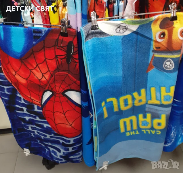 Нови плажни хавлии с анимационни герои , снимка 1