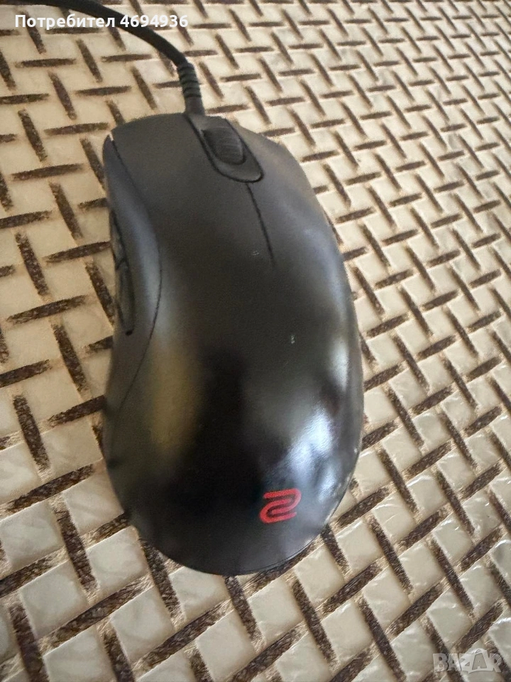 ГЕЙМЪРСКА МИШКА ZOWIE ЧЕРЕН, снимка 1
