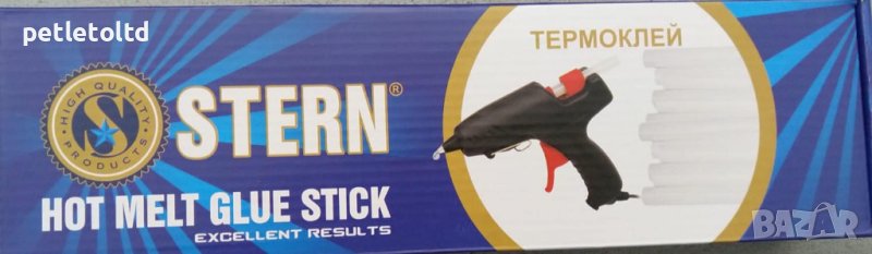 Силиконови пръчки Ф 11 мм Х 300 мм (кутия 33 бр - 1 кг), снимка 1