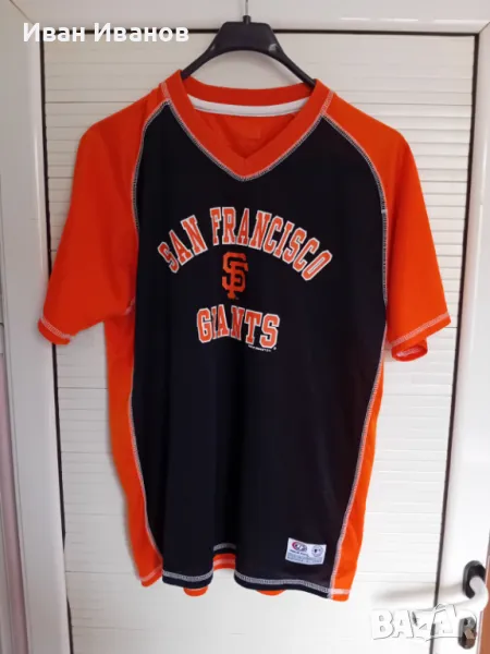 Оригинална ретро фланелка на San Francisco Giants, снимка 1