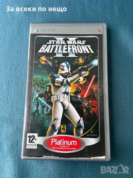 Оригинална Игра за PSP , Star Wars: Battlefront II, снимка 1