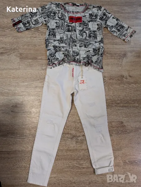 Pause дънки и подарък блузка , снимка 1