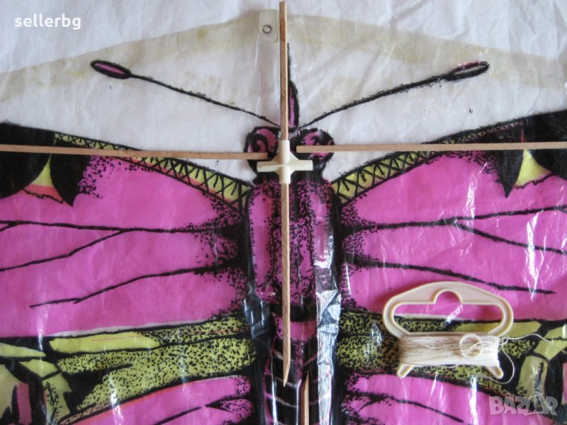 Хвърчило пеперуда от 70-те години, снимка 1