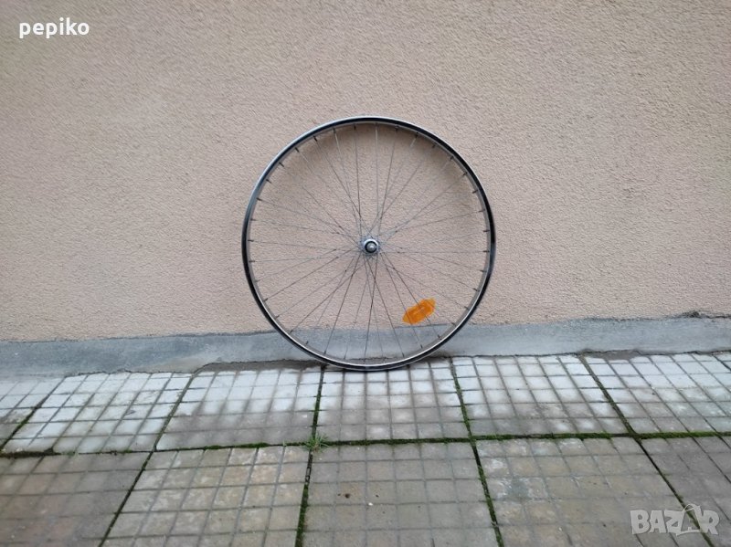 Продавам колела внос от Германия  НИКЕЛИРАНА предна капла VAN-SCHOTHORST 26 цола, снимка 1