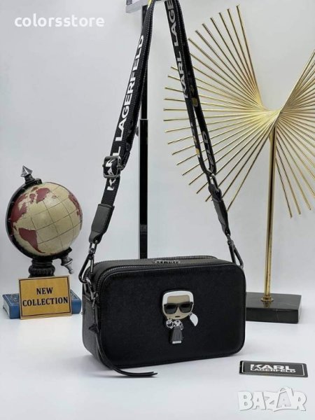 Черна чанта  Karl Lagerfeld  кодSG43K, снимка 1