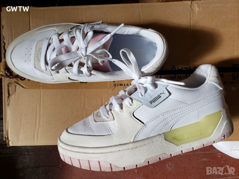 PUMA кецове естествена кожа, снимка 1