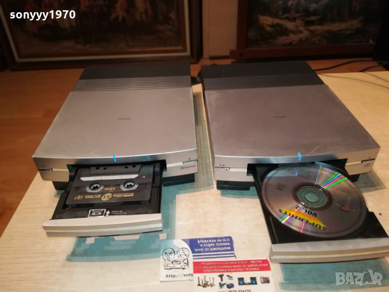 PIONEER DECK+PIONEER CD RECEIVER-GERMANY 0312211946, снимка 1