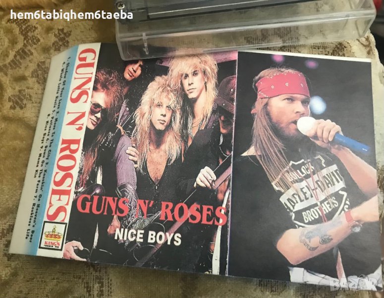 Рядка касетка! GUNS N' ROSES - Nice Boys - King's Recods, снимка 1