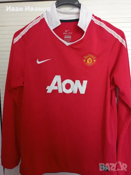 Оригинална шампионска фланелка на Манчестър Юнайтед - Нани - 2010/2011, снимка 1