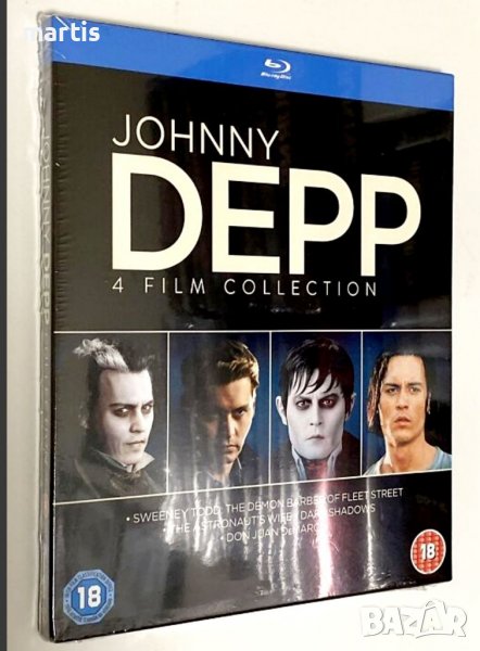 Колекция Johny Depp/4Blu-Ray/, снимка 1
