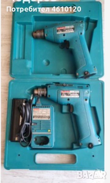 Два броя Оригинален марков винтоверт Makita 6012D, снимка 1
